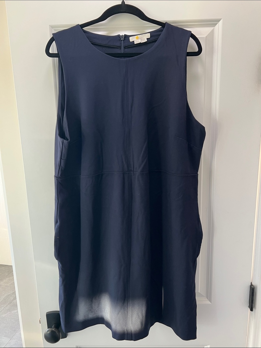 Boden Navy Sleeveless Shift Dress